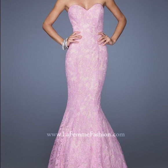 La Femme Dresses & Skirts - GORGEOUS LA FEMME MERMAID GOWN